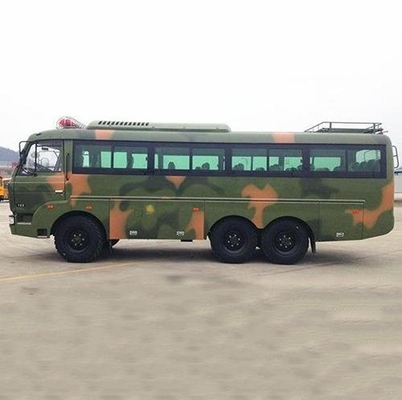 Off Road-Reifen-Soldaten transportieren Passagier-Bus 190HP 30 des Bus-Militärfahrzeug-Wald6x6 Sitze