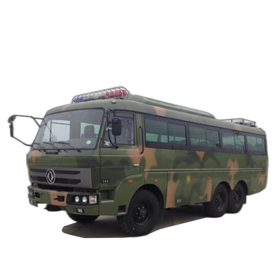 Off Road-Reifen-Soldaten transportieren Passagier-Bus 190HP 30 des Bus-Militärfahrzeug-Wald6x6 Sitze