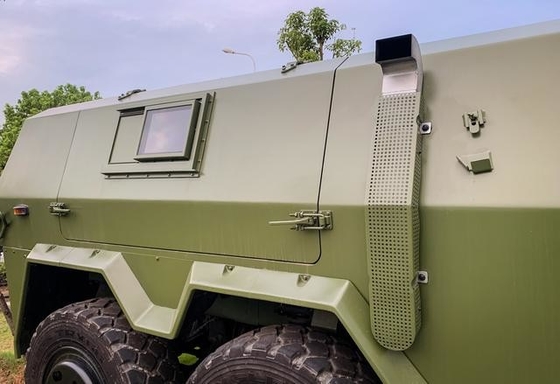 China Defend Bulletproof Custom Off Road Militärfahrzeug 6x6 300 PS Schlachtfeldausrüstung