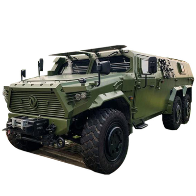China Defend Bulletproof Custom Off Road Militärfahrzeug 6x6 300 PS Schlachtfeldausrüstung