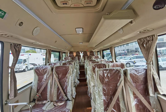 Diesel- Sitz-Van Buss 140hp Trainer-Coaster Buss 30 Schaltgetriebe-Klimaanlage-Kühlschrank