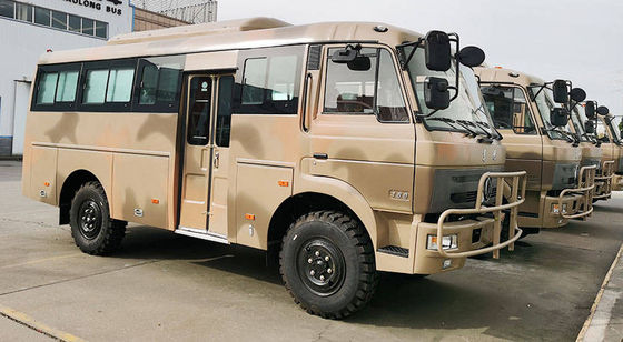 Körper-Schaltgetriebe Dongfeng Off Road des Fahrzeug-4x4 6x6 Off Road Bus-6.7m