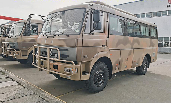 Körper-Schaltgetriebe Dongfeng Off Road des Fahrzeug-4x4 6x6 Off Road Bus-6.7m