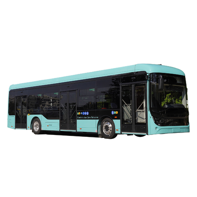 Leistungsstärke 12m EU-Konformitätsbewertungs-elektrischer Stadt-Bus-niedrige Boden-Front Rear Disc Brakes 239kw