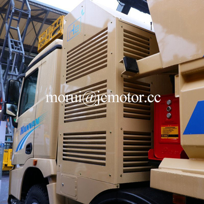 OEM 8x4 Dump Truck Neue Energiewasserstoffbrennstoffzelle für Stadtbau Mülltransport
