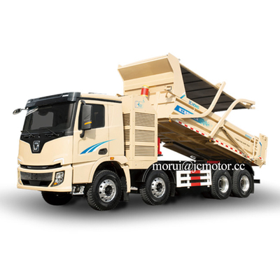 OEM 8x4 Dump Truck Neue Energiewasserstoffbrennstoffzelle für Stadtbau Mülltransport