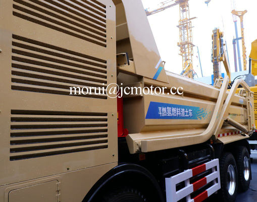 OEM 8x4 Dump Truck Neue Energiewasserstoffbrennstoffzelle für Stadtbau Mülltransport