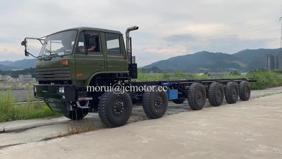 Militärische 12 Räder Vollantrieb Sechs Achsen Offroad Lkw Chassis 12x12 Transporter Erektor Launcher