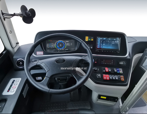 6.7m Neue Energie ZEV Elektrische öffentliche Busse 45 Passagiere Vollladung 200KM Scenic Shuttle Bus