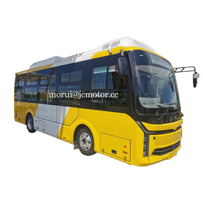 7.7m ZEV Elektrische öffentliche Busse Volllast 200 km Rechtslenkung Szenischer Shuttle Bus