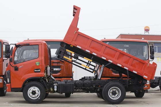 Maschinen-links-Steuerung 3.7m des Euro-4 DONGFENG Tipper Truck YUCHAI