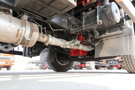 Lang Getriebe-Druckluftbremsanlage der 6800mm Leichtgut-LKW-Logistik-Transport-Spalten-Platten-8MT