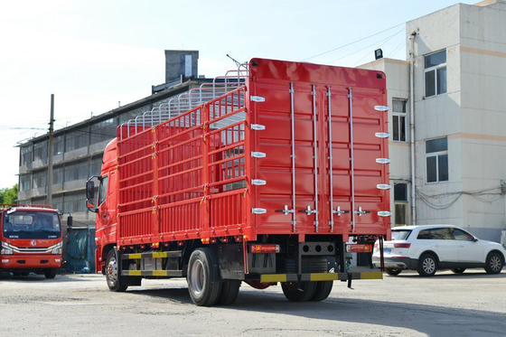 Einzelne Reihe Zaun-Delivery Cargo Transport-LKW DongFeng D9K 4x2