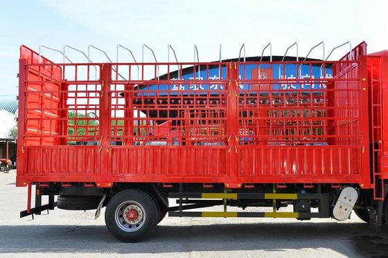 Einzelne Reihe Zaun-Delivery Cargo Transport-LKW DongFeng D9K 4x2