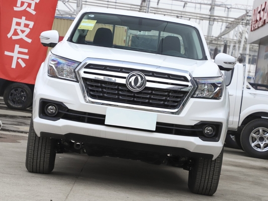 Chinas DONGFENG 4WD des Aufnahmen-1.7m Sitze Ladetank-Licht-Fracht-LKW-doppelte Fahrerhaus-5