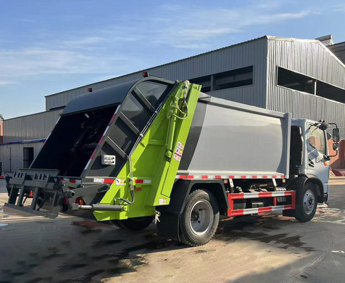 städtische DieselAbfalleimer-überschüssige Verdichtungsgerät-Sammlung der Hygiene-4x2 des LKW-8Cbm