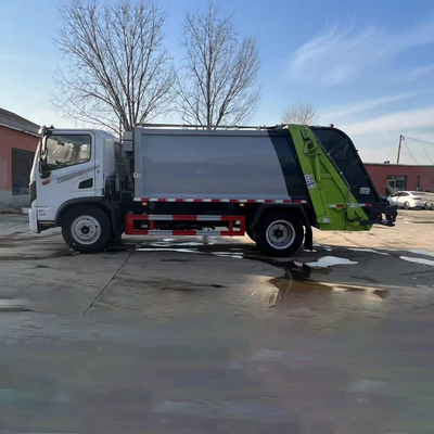 städtische DieselAbfalleimer-überschüssige Verdichtungsgerät-Sammlung der Hygiene-4x2 des LKW-8Cbm