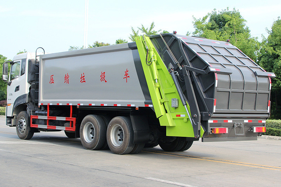 Schwerer städtischer CBM-LKW 10 Ton Refuse Collection Vehicles der Hygiene-6x4 des LKW-18