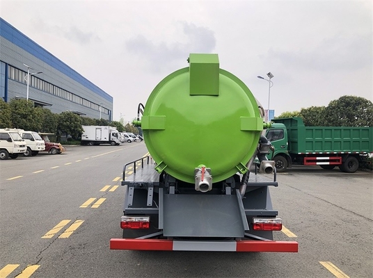 Kleiner Behälter-Dieselmotor 4,7 CBM des DONGFENG-Abwasser-Vakuumtanker-6MT