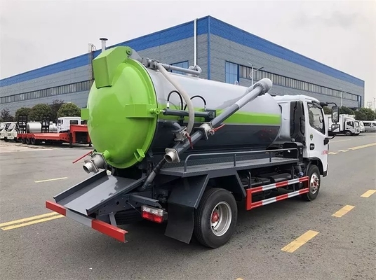 Kleiner Behälter-Dieselmotor 4,7 CBM des DONGFENG-Abwasser-Vakuumtanker-6MT