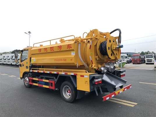 Vakuumsaugabwasser-LKW des 3308mm Achsabstand-städtischer Hygiene-LKW-6MT
