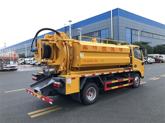 Vakuumsaugabwasser-LKW des 3308mm Achsabstand-städtischer Hygiene-LKW-6MT