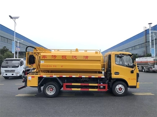 Vakuumsaugabwasser-LKW des 3308mm Achsabstand-städtischer Hygiene-LKW-6MT