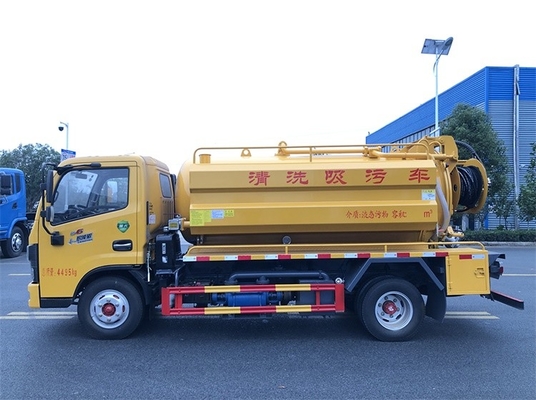 Vakuumsaugabwasser-LKW des 3308mm Achsabstand-städtischer Hygiene-LKW-6MT