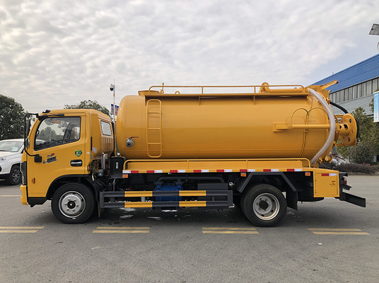 Dongfeng-Saugabwasser-städtischer Hygiene-LKW 9,5 CBM 4 Ton Payload