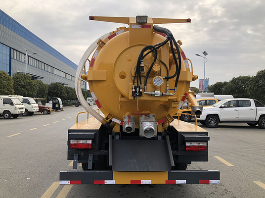 Dongfeng-Saugabwasser-städtischer Hygiene-LKW 9,5 CBM 4 Ton Payload