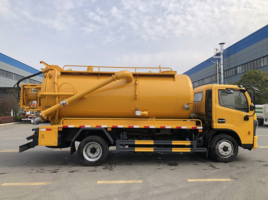 Dongfeng-Saugabwasser-städtischer Hygiene-LKW 9,5 CBM 4 Ton Payload