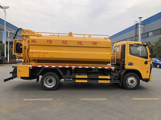 Des Abwasser-Saugstädtische Hygiene-LKW-165hp 10 CBM Emission Behälter-des Euro-6