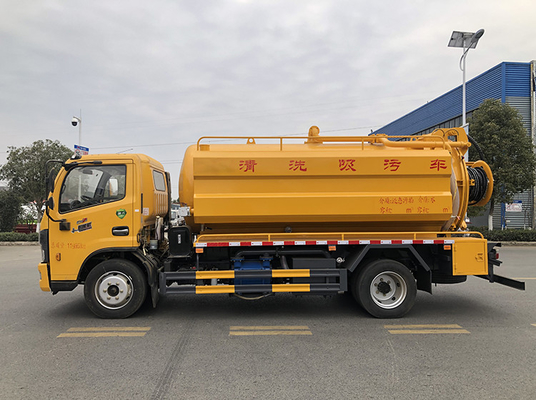 Des Abwasser-Saugstädtische Hygiene-LKW-165hp 10 CBM Emission Behälter-des Euro-6