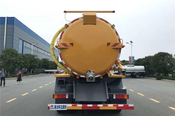18 CBMs städtisches Abwasser-Saugfahrzeug des Hygiene-LKW-25 der Tonnen-11870KG 9m