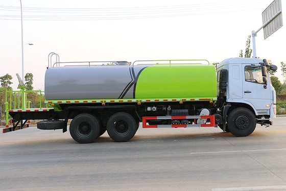 Doppelter hinterer Behälter Axle Road Watering Truck Heavy-Aufgaben-6x4 16 CBM 14470kg