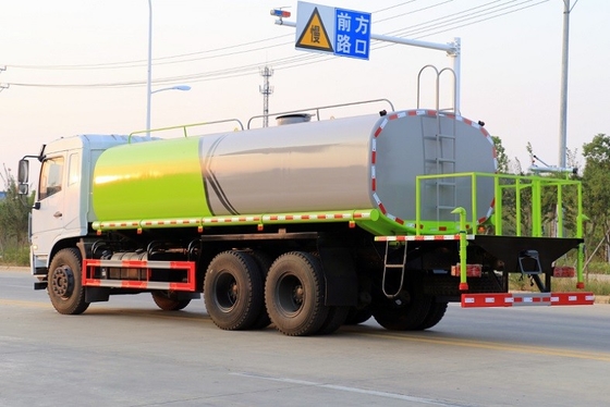 Doppelter hinterer Behälter Axle Road Watering Truck Heavy-Aufgaben-6x4 16 CBM 14470kg