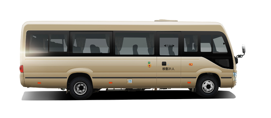 Euro 2 4 5 6 Dieselschaltgetriebe trainer-Commuter Buss 154 HP 4400mm