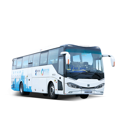 Bequeme Kilometerzahl touristische Reise-Trainer-Bus Electrics 256KM mit Ledersitzen