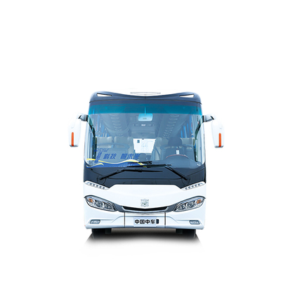 Bequeme Kilometerzahl touristische Reise-Trainer-Bus Electrics 256KM mit Ledersitzen