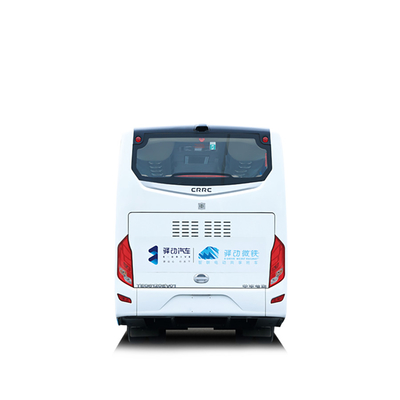 Bequeme Kilometerzahl touristische Reise-Trainer-Bus Electrics 256KM mit Ledersitzen