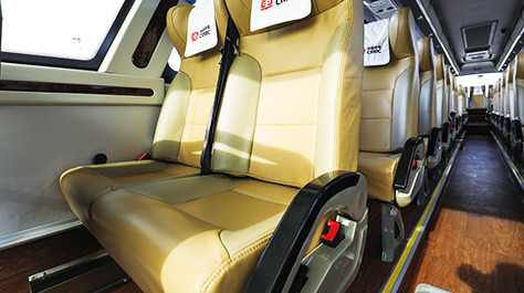 Emissions-Luxusbus-Zug Diesel 24 - 54 des Euro-3 Sitze 12m