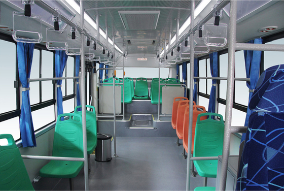 Stadt-Transport-Bus des Sitzer-28 reiner elektrischer 8 Meter-linke Steuerung mit Klimaanlage