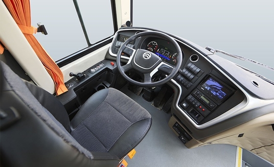 Automatische linke Steuerung der Schulshuttle-Bus-47-Sitze- Kilometerzahl380km