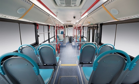 8.5m 27 Kilometerzahl Sitzer-Luxusbus-reine elektrische Max Passengers 50 200 - 410km