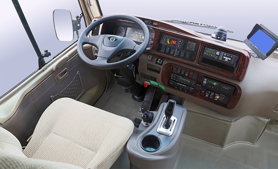 Der Kilometerzahl375km Luxuszug Bus reiner elektrischer Bus-linker des Lenkev
