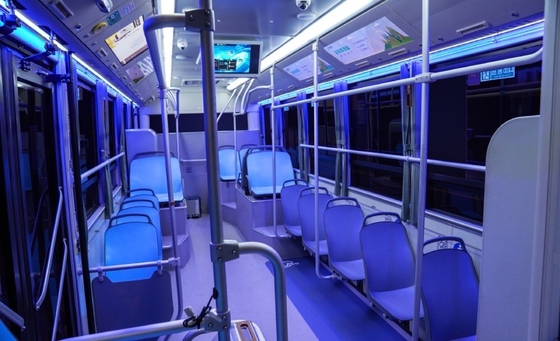 Sitzluxuskilometerzahl 317km der Verkehrssicherheits-elektrische allgemeine Bus-27 69 Km/H