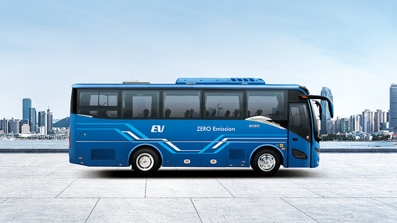Sitzer-linke Steuerung 4300mm Achsabstand-touristischer Zug-Bus Pure Electrics 39