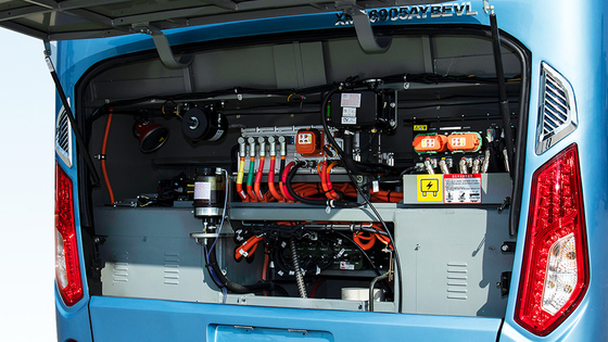 Sitzer-linke Steuerung 4300mm Achsabstand-touristischer Zug-Bus Pure Electrics 39