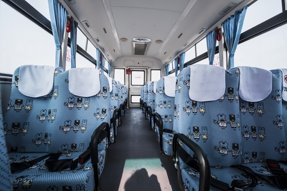 Gelb-Shuttle-Bus 6.5m Schule80km/h 24 - 32 Dieselenergie der Sitz115hp