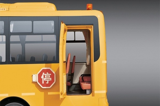 7.9m Student Shuttle Bus 24 - 45 Dieselmotor-gelber Schulbus der Sitz140hp